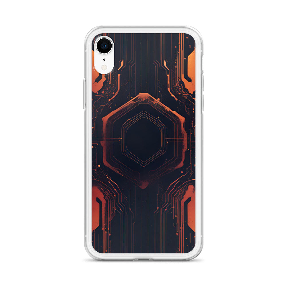 Clear Case for iPhone®: Luminal Blastwave