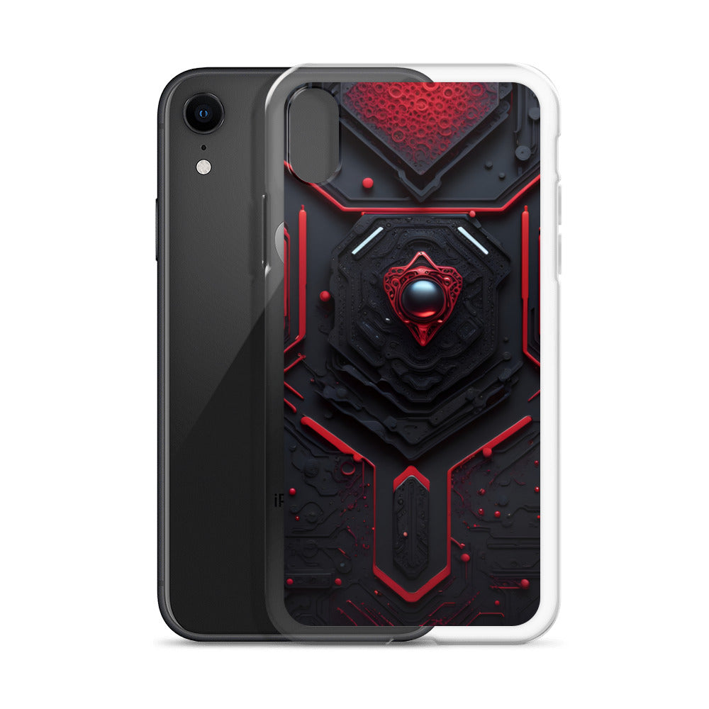 Clear Case for iPhone®: Xenolith Divinity