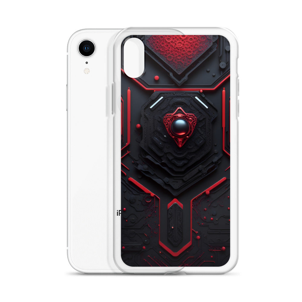 Clear Case for iPhone®: Xenolith Divinity