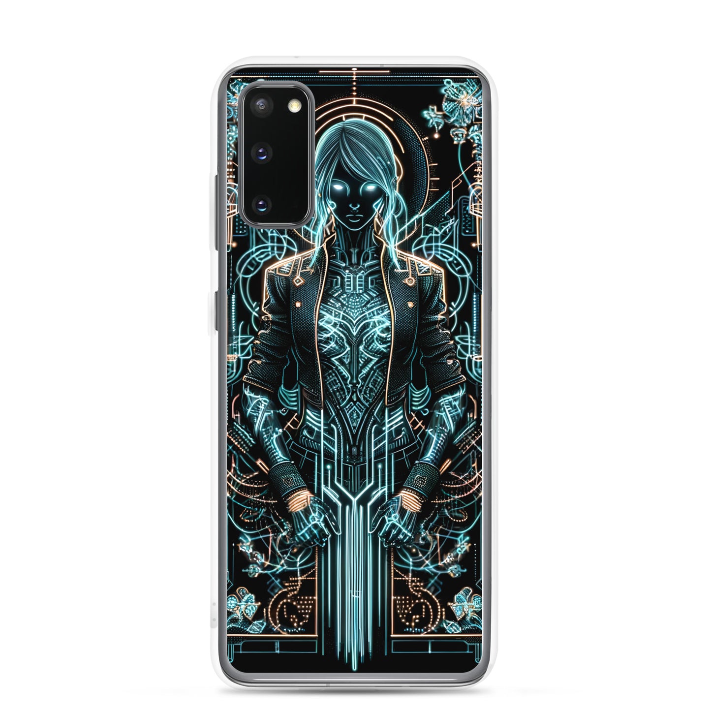 Clear Case for Samsung®: Neon Eyes