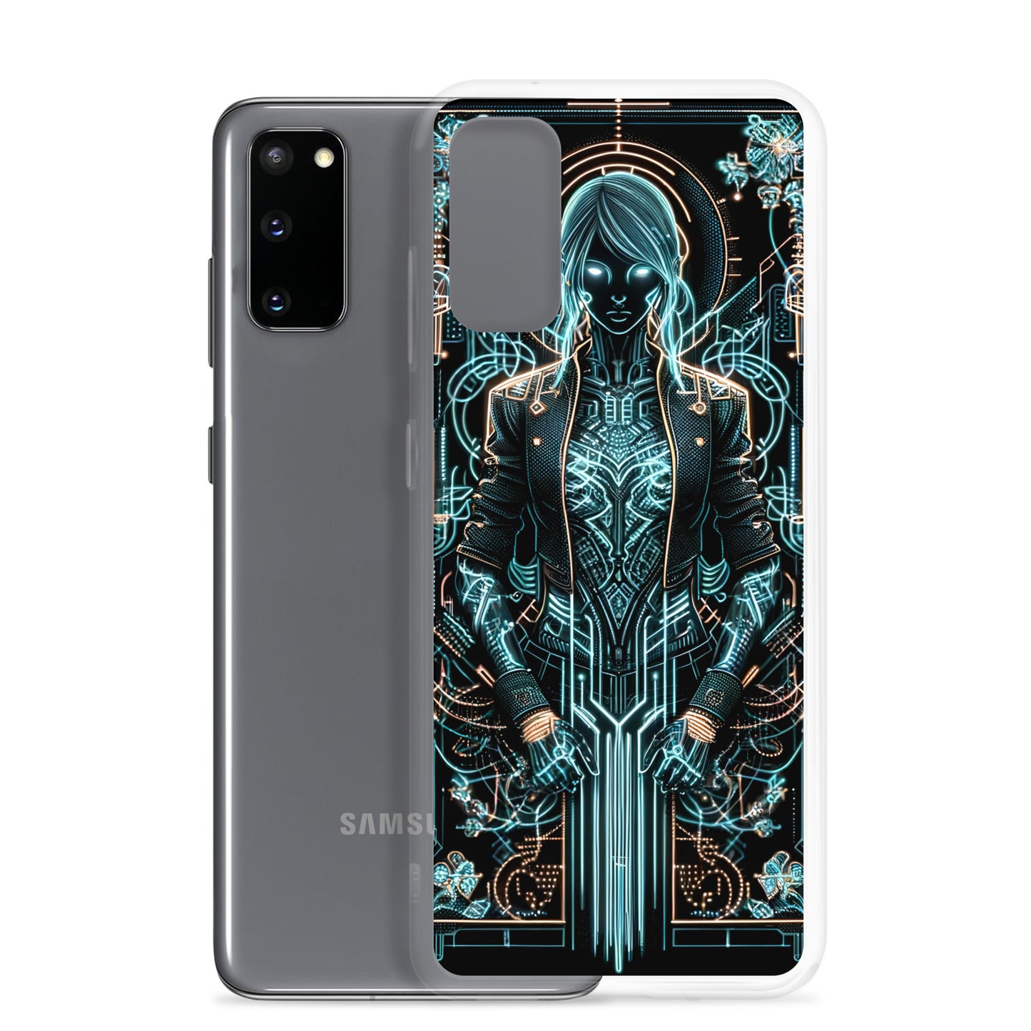 Clear Case for Samsung®: Neon Eyes