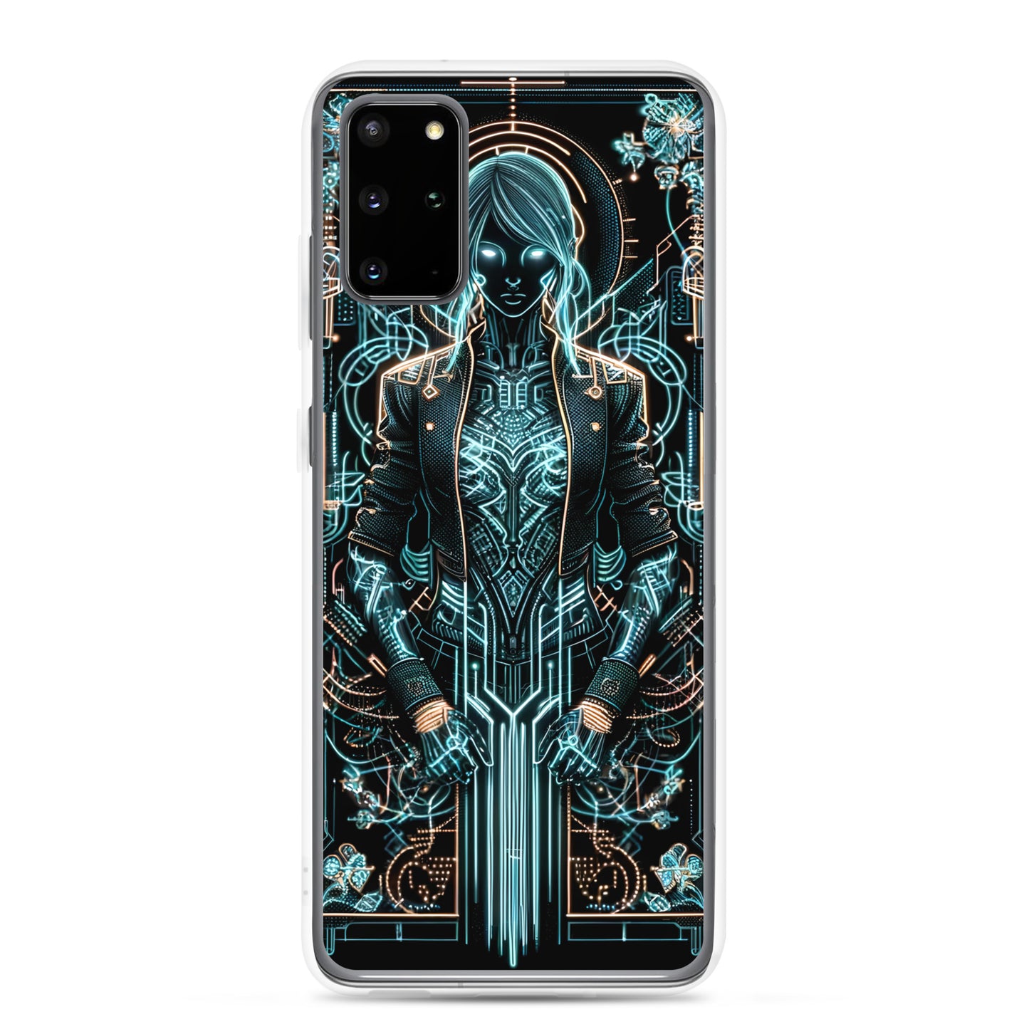 Clear Case for Samsung®: Neon Eyes
