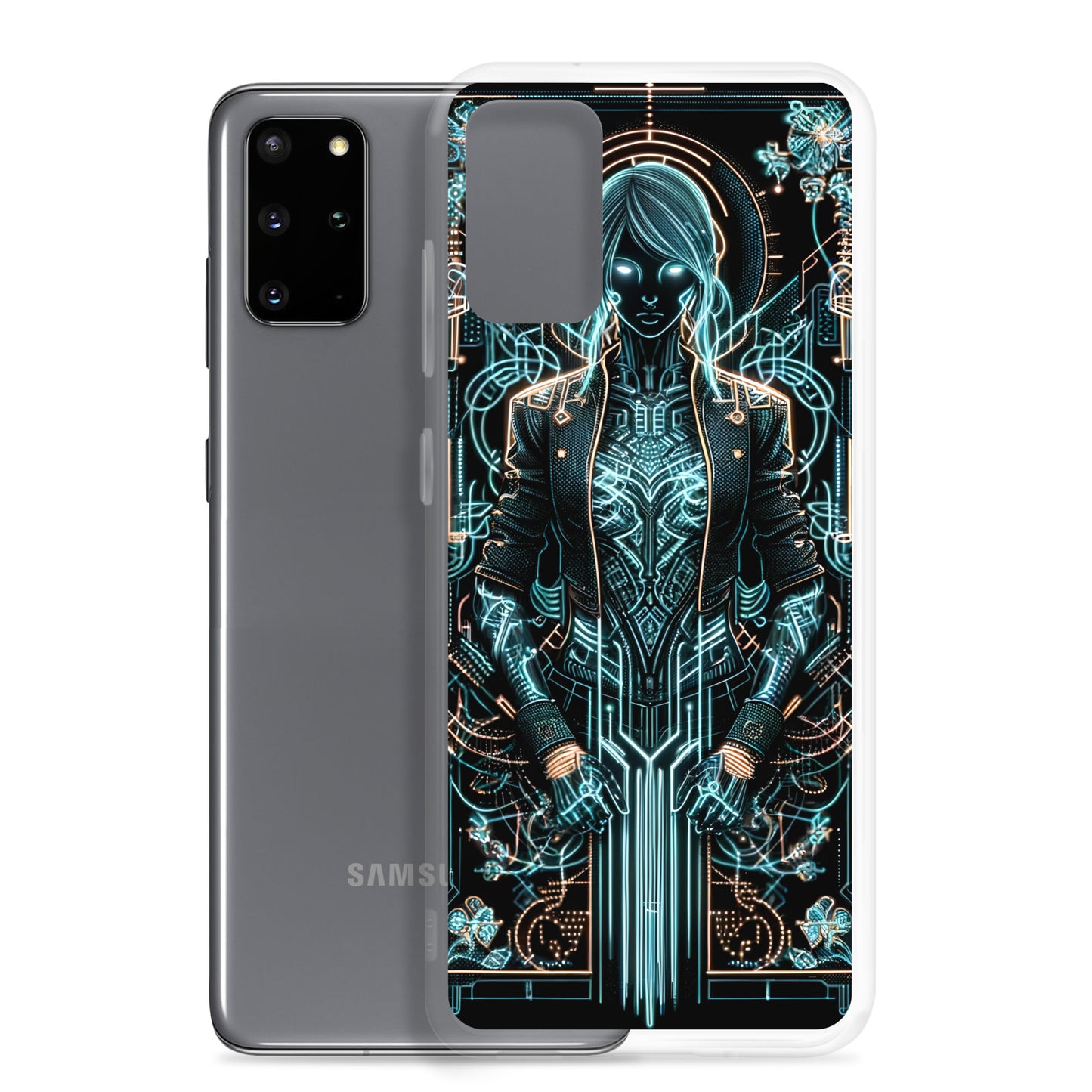 Clear Case for Samsung®: Neon Eyes