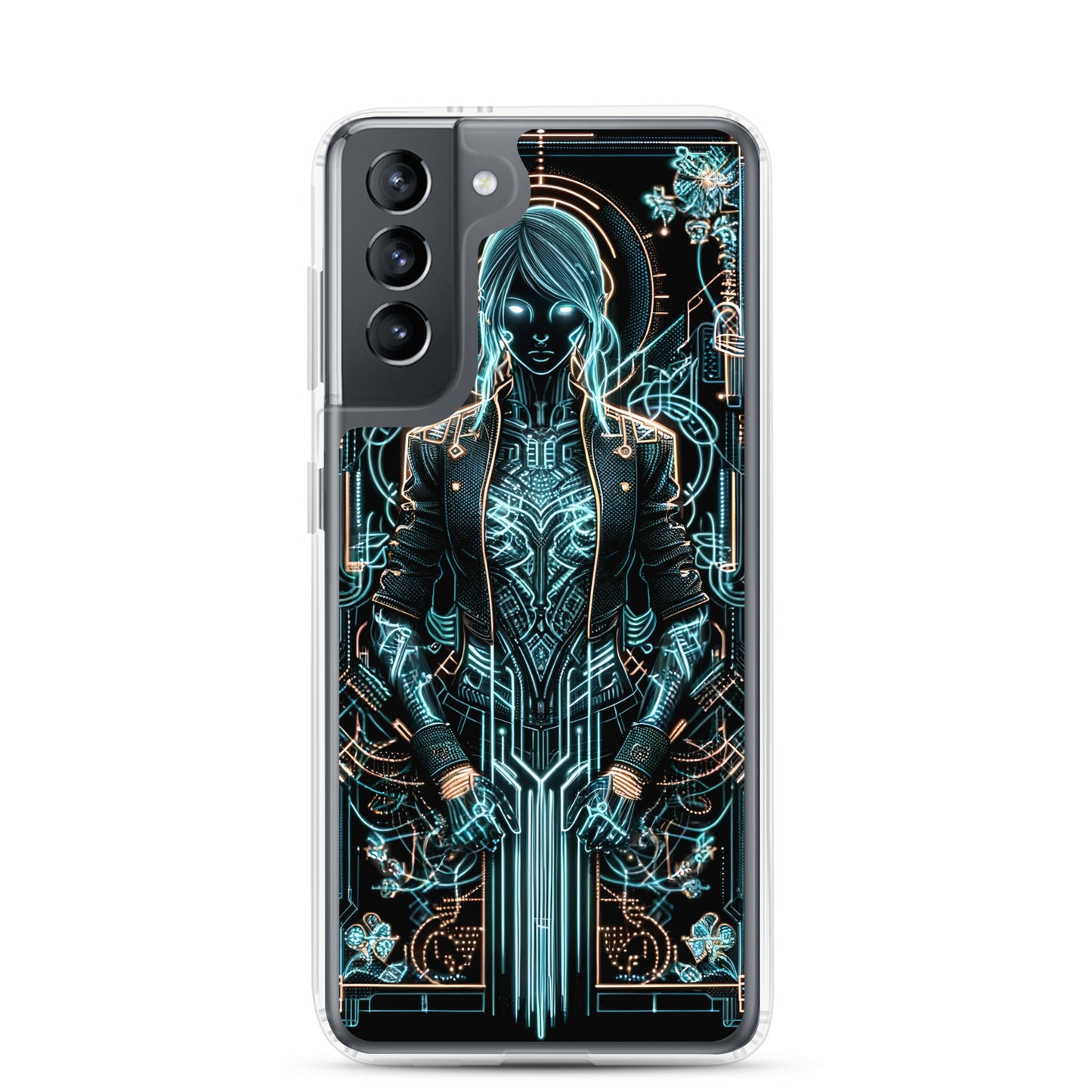 Clear Case for Samsung®: Neon Eyes