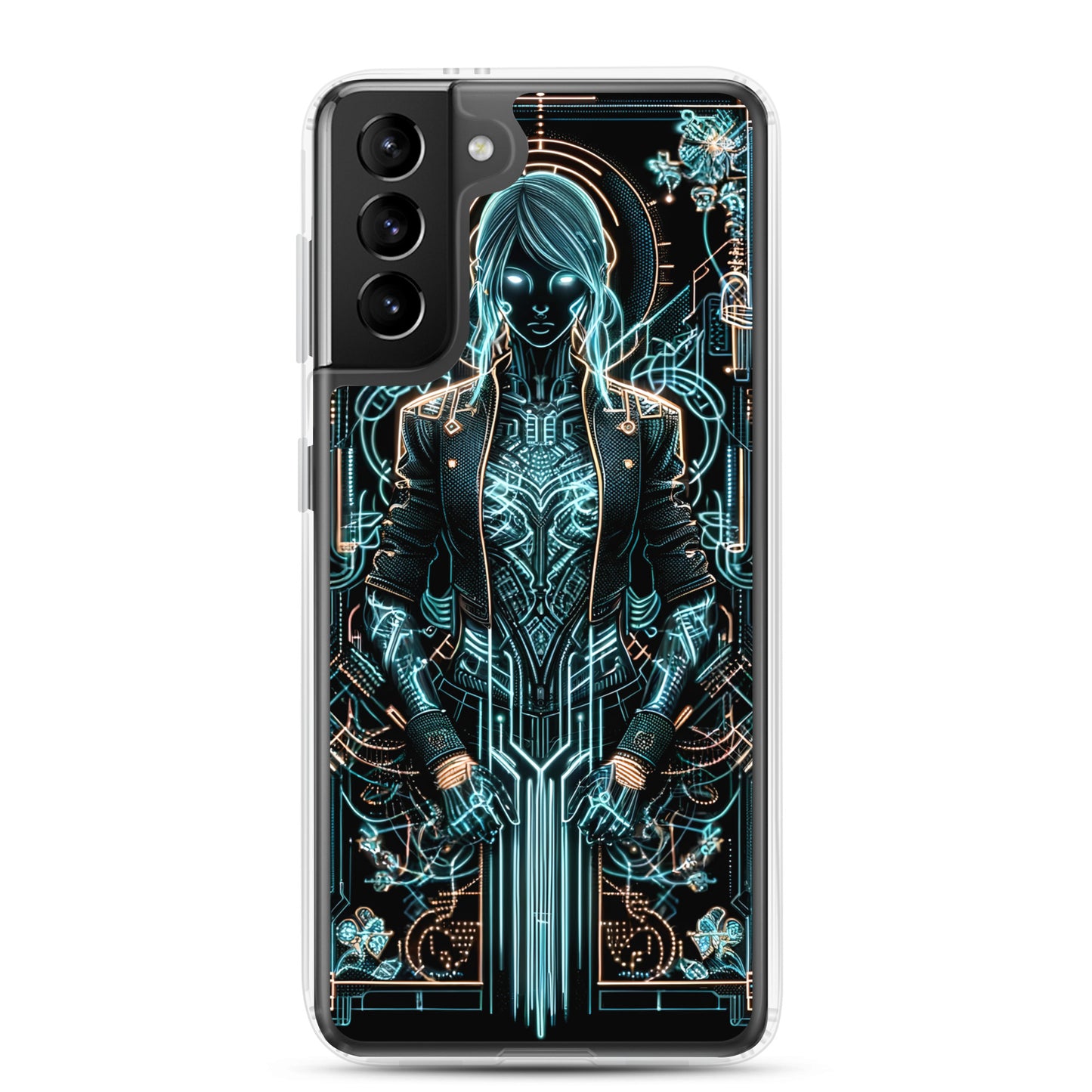 Clear Case for Samsung®: Neon Eyes