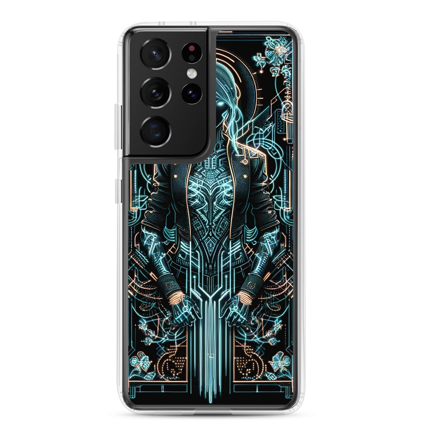 Clear Case for Samsung®: Neon Eyes
