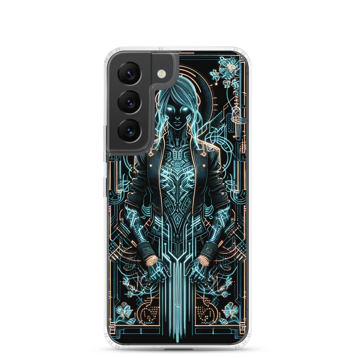 Clear Case for Samsung®: Neon Eyes