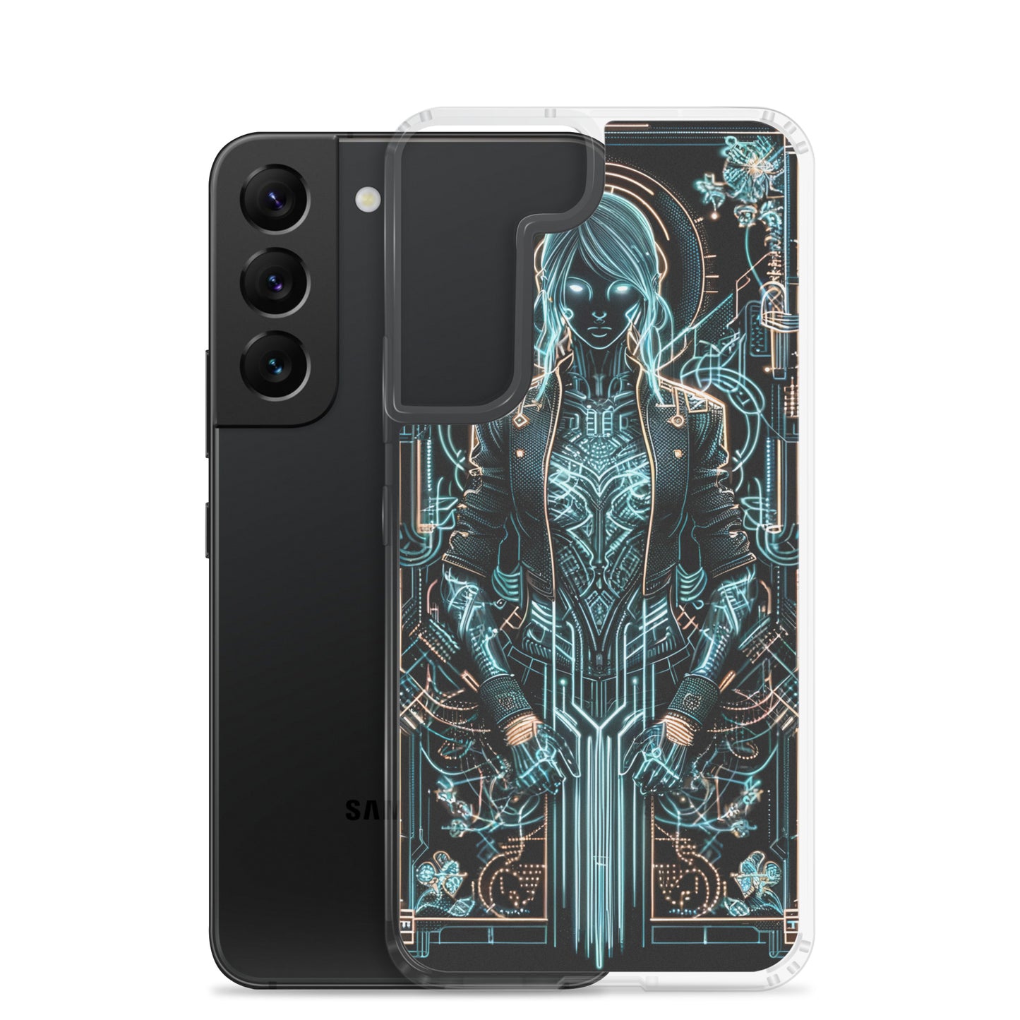 Clear Case for Samsung®: Neon Eyes