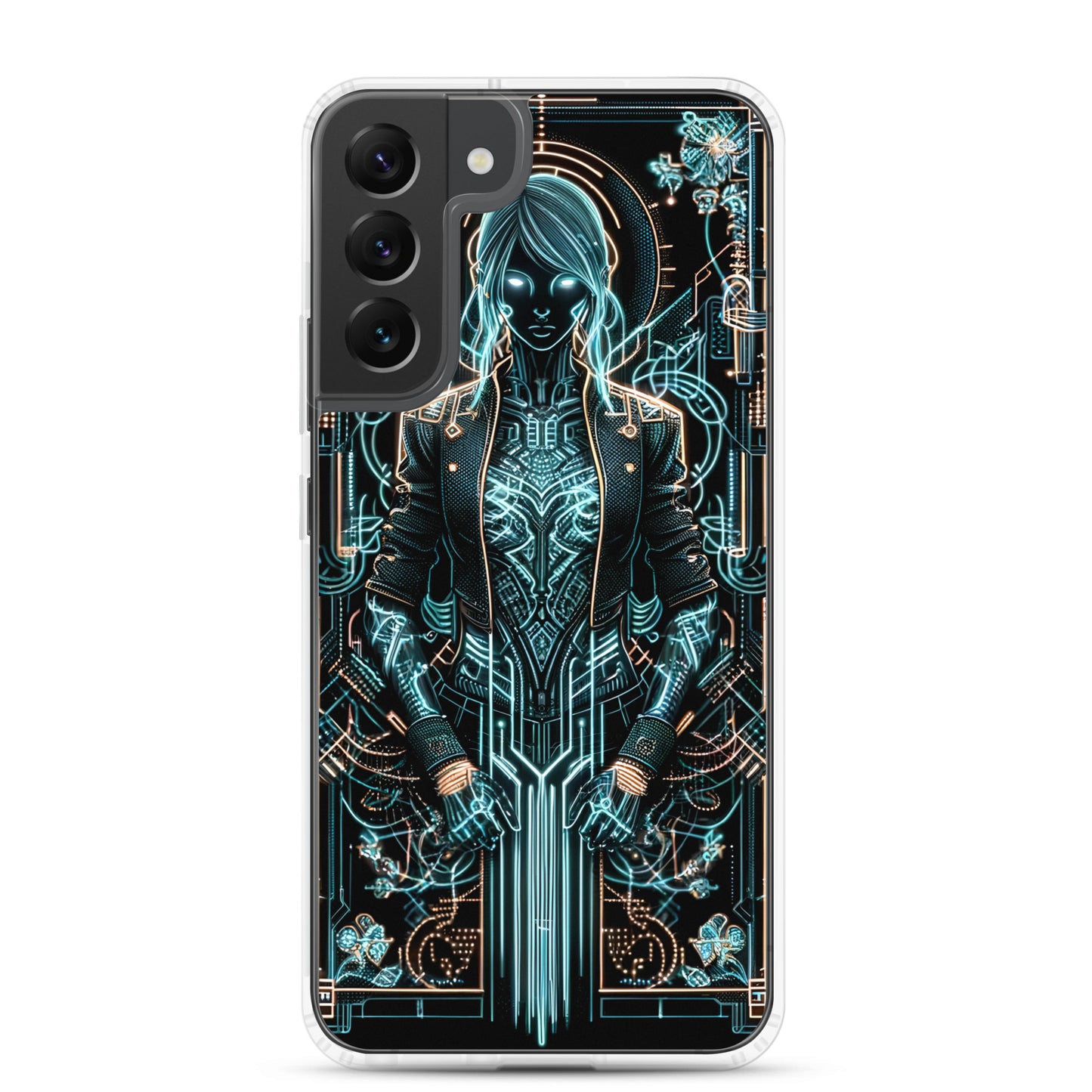 Clear Case for Samsung®: Neon Eyes