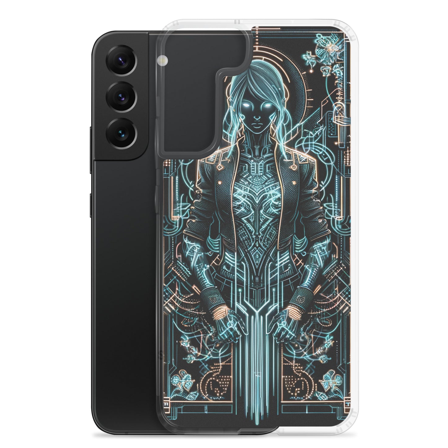 Clear Case for Samsung®: Neon Eyes