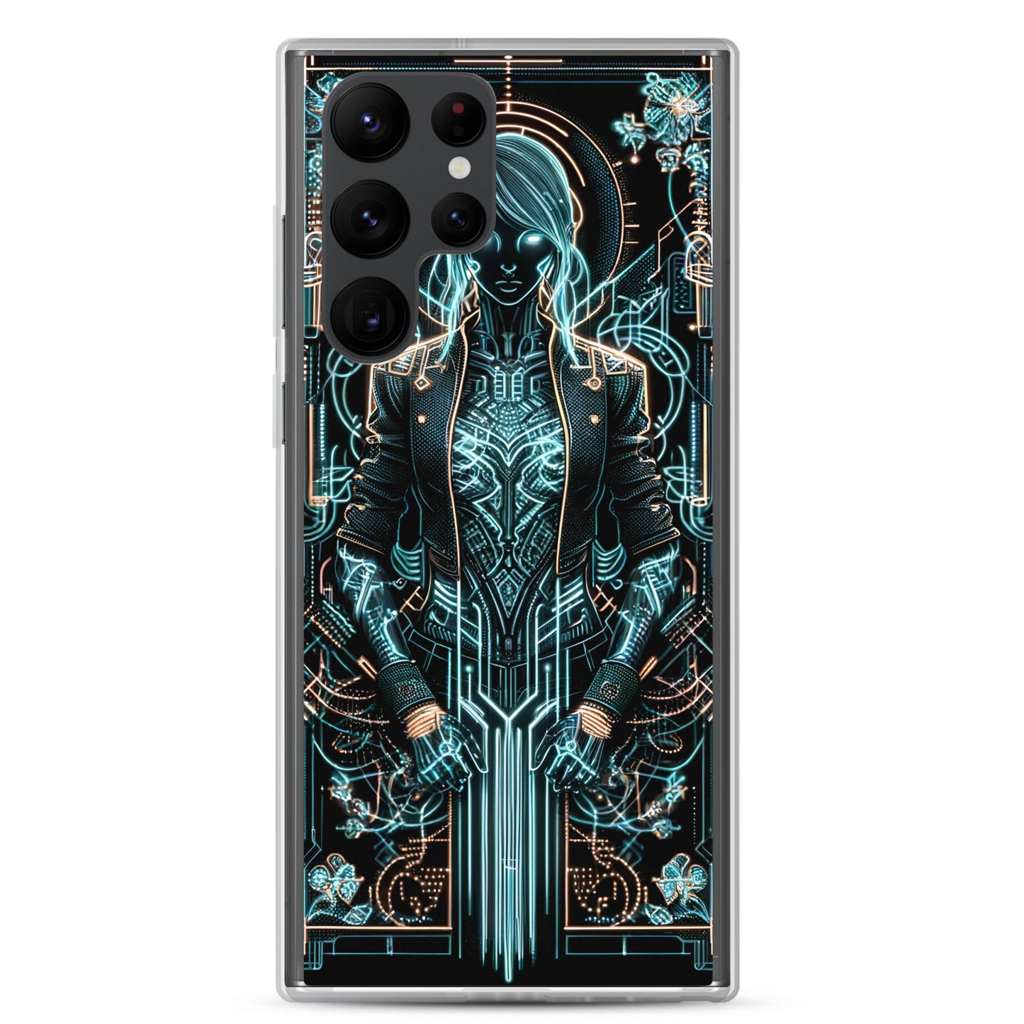 Clear Case for Samsung®: Neon Eyes