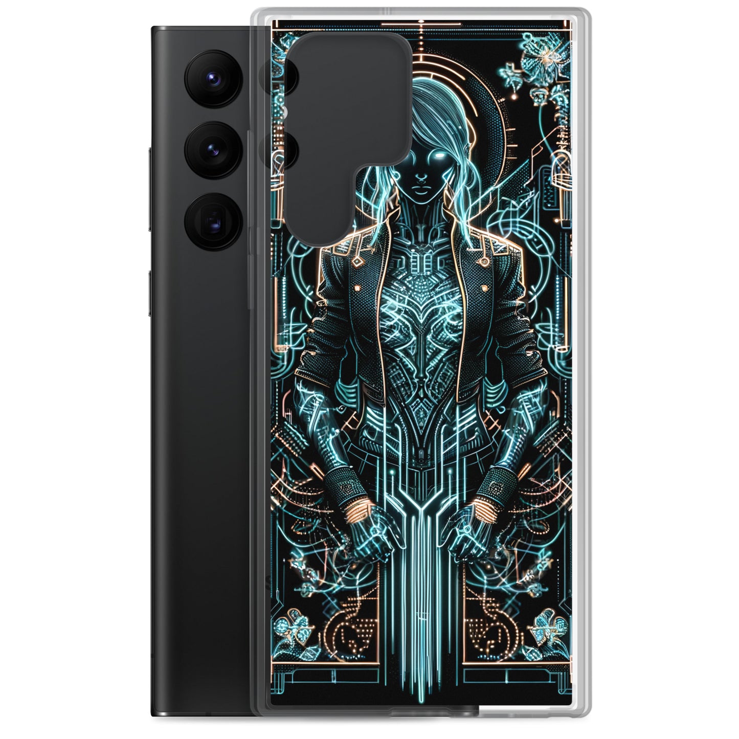 Clear Case for Samsung®: Neon Eyes