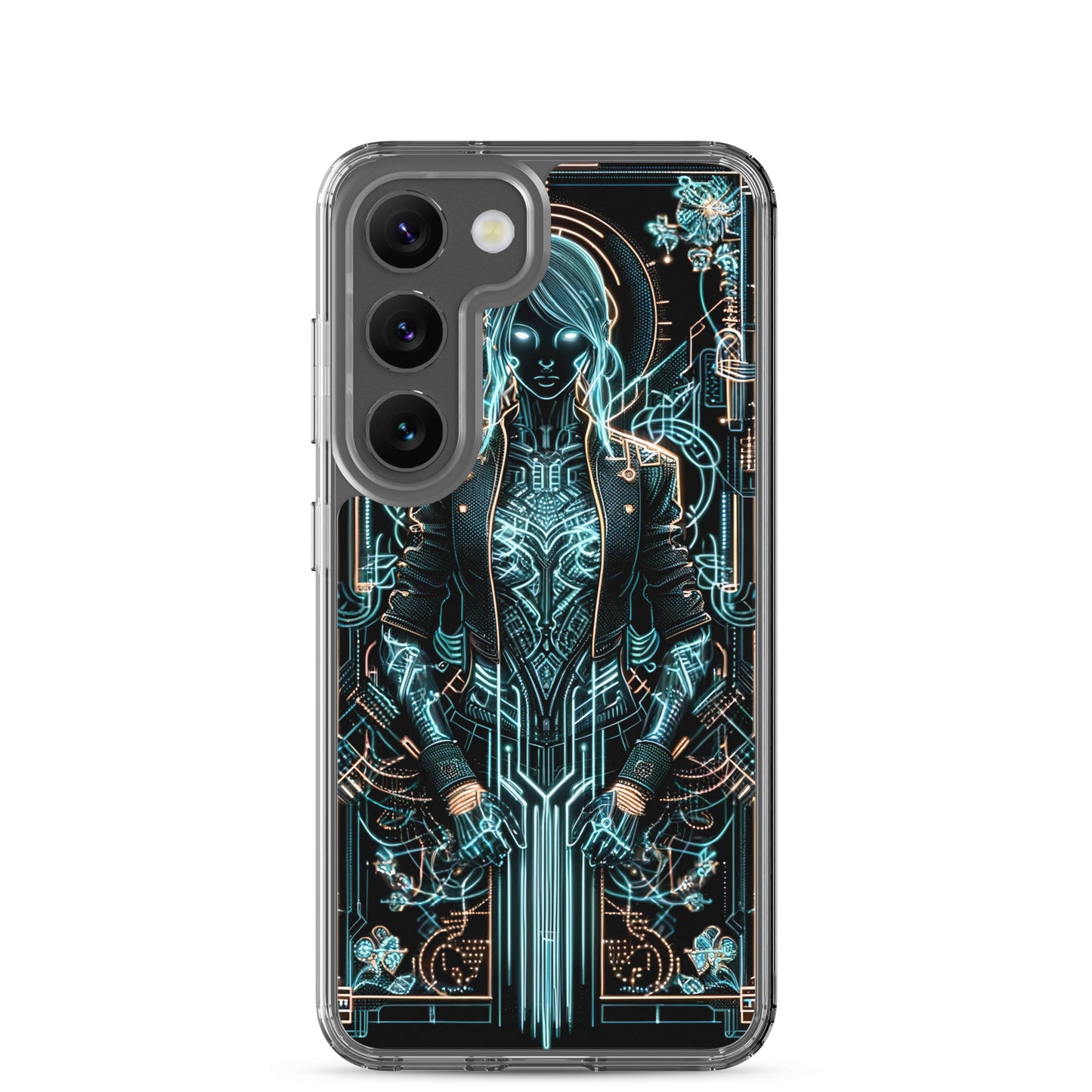 Clear Case for Samsung®: Neon Eyes