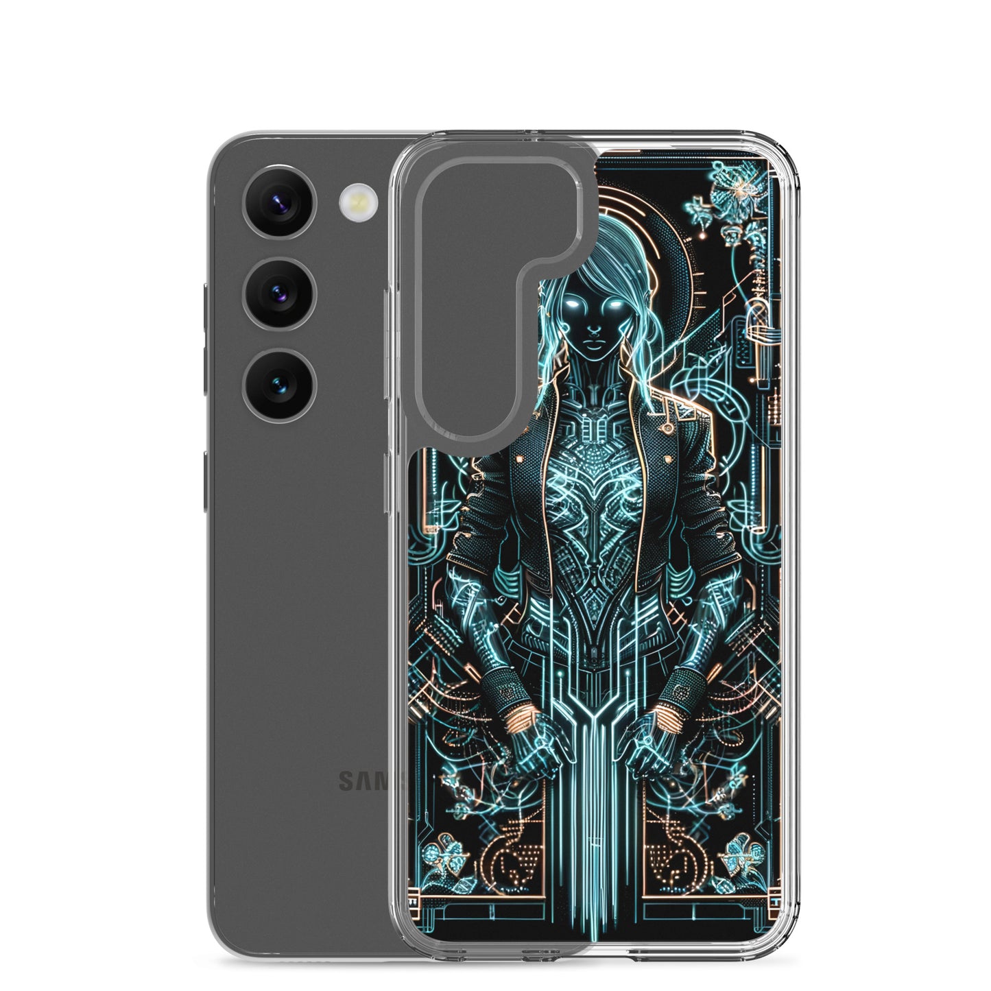 Clear Case for Samsung®: Neon Eyes