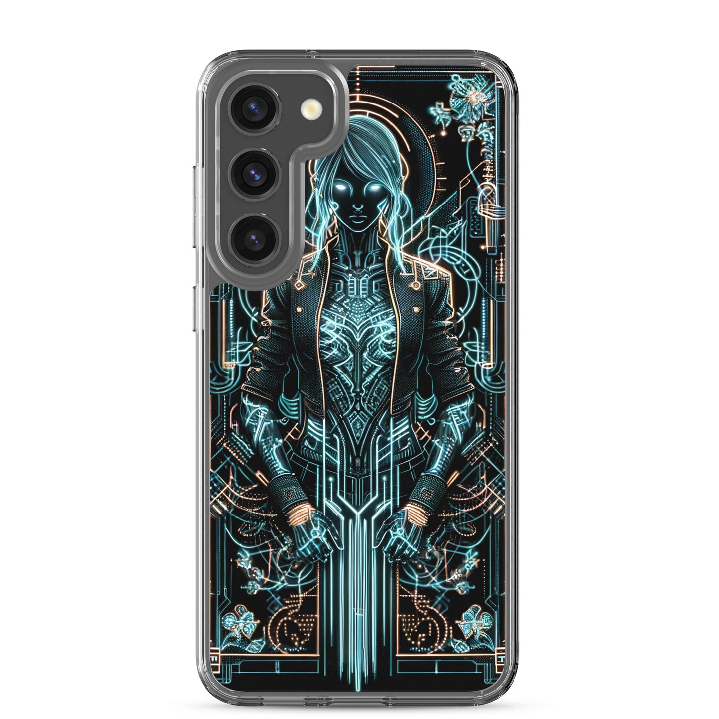Clear Case for Samsung®: Neon Eyes