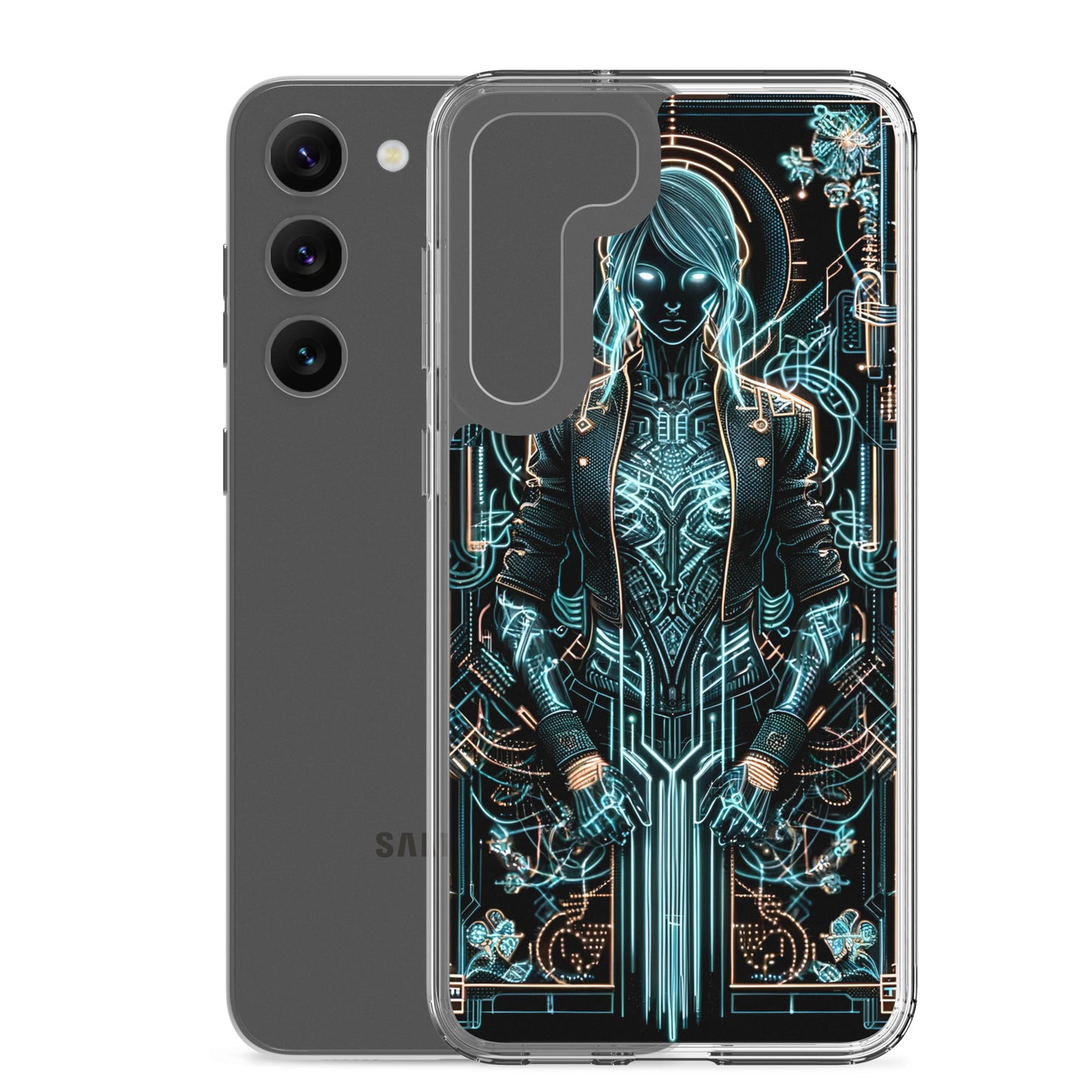 Clear Case for Samsung®: Neon Eyes