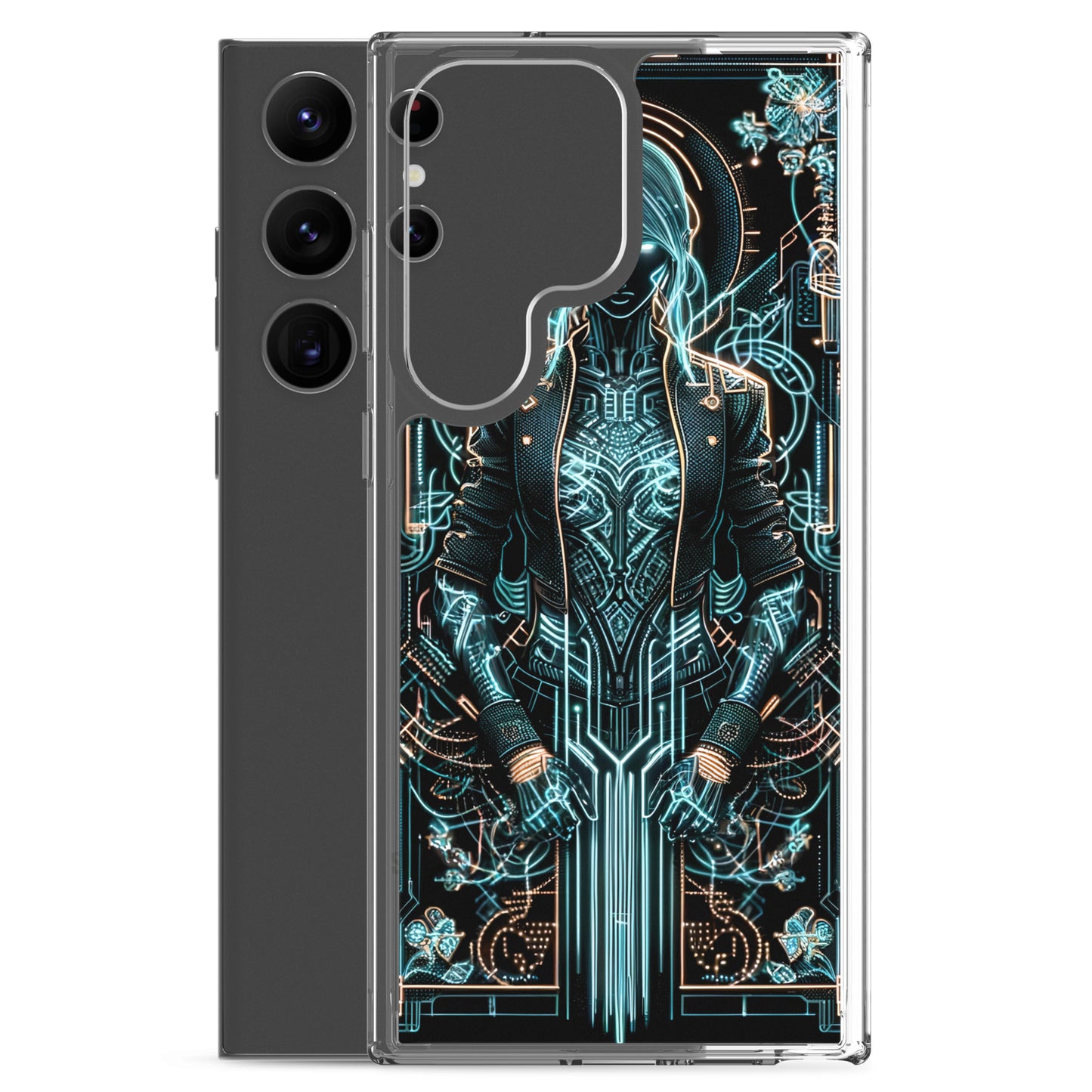 Clear Case for Samsung®: Neon Eyes