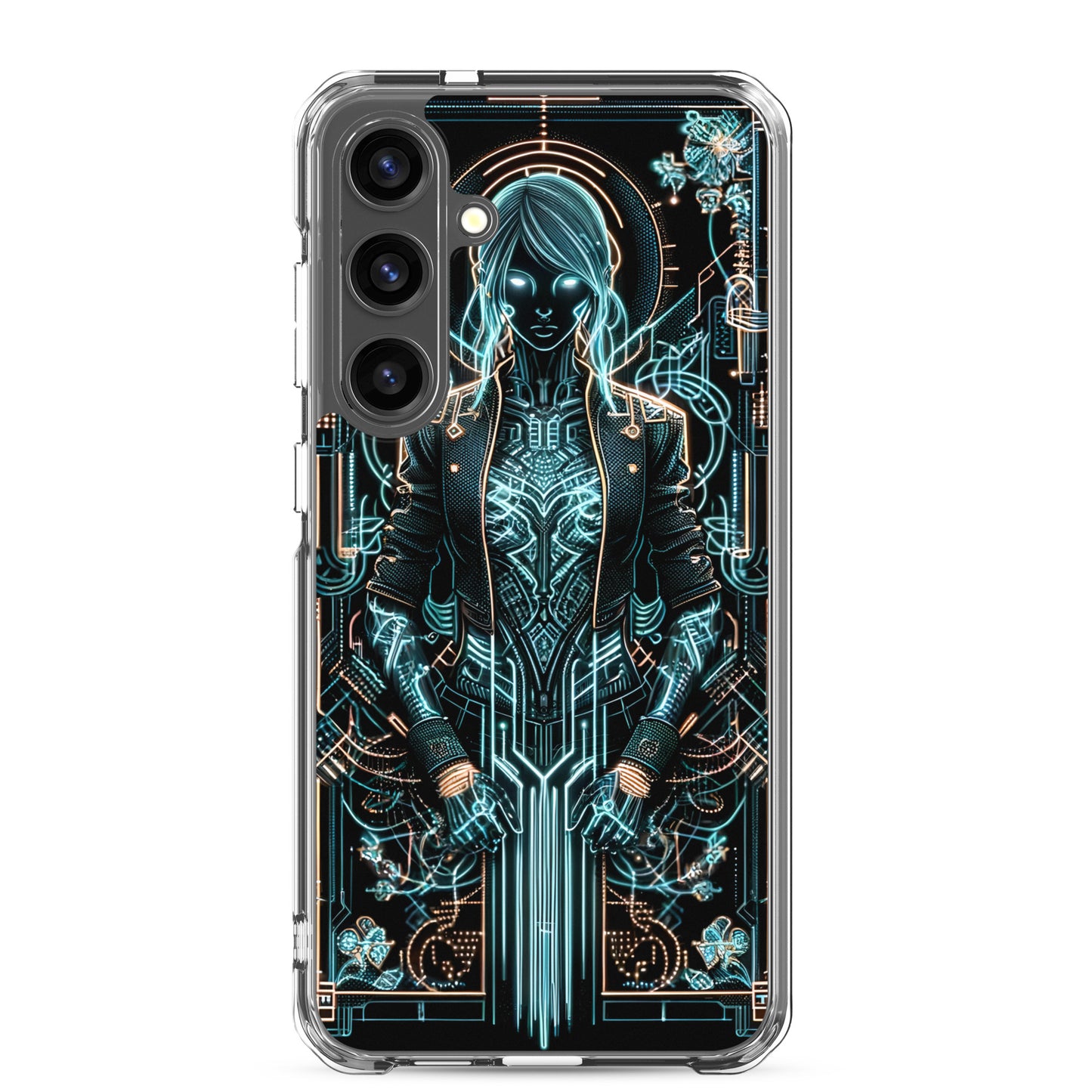 Clear Case for Samsung®: Neon Eyes