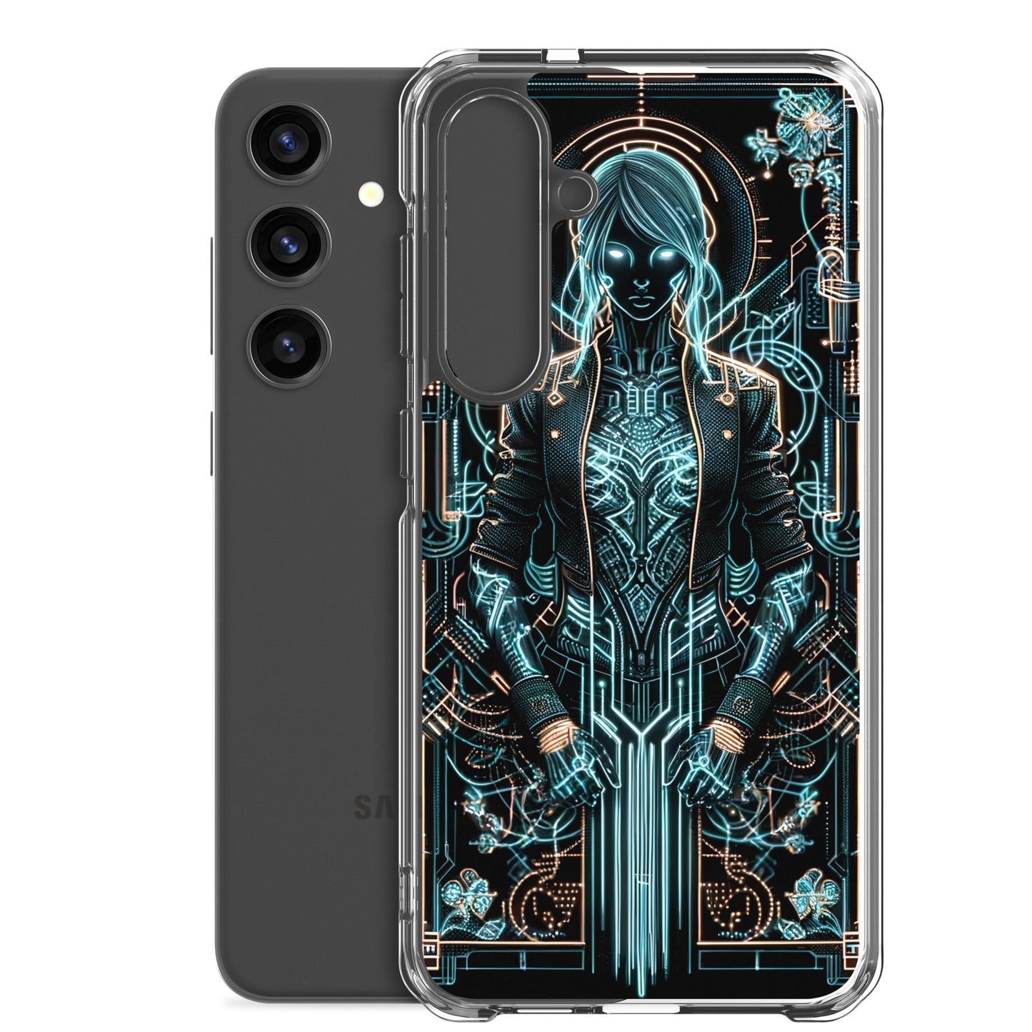 Clear Case for Samsung®: Neon Eyes