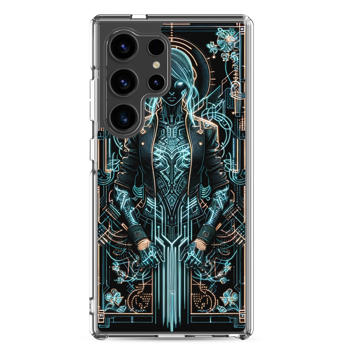 Clear Case for Samsung®: Neon Eyes