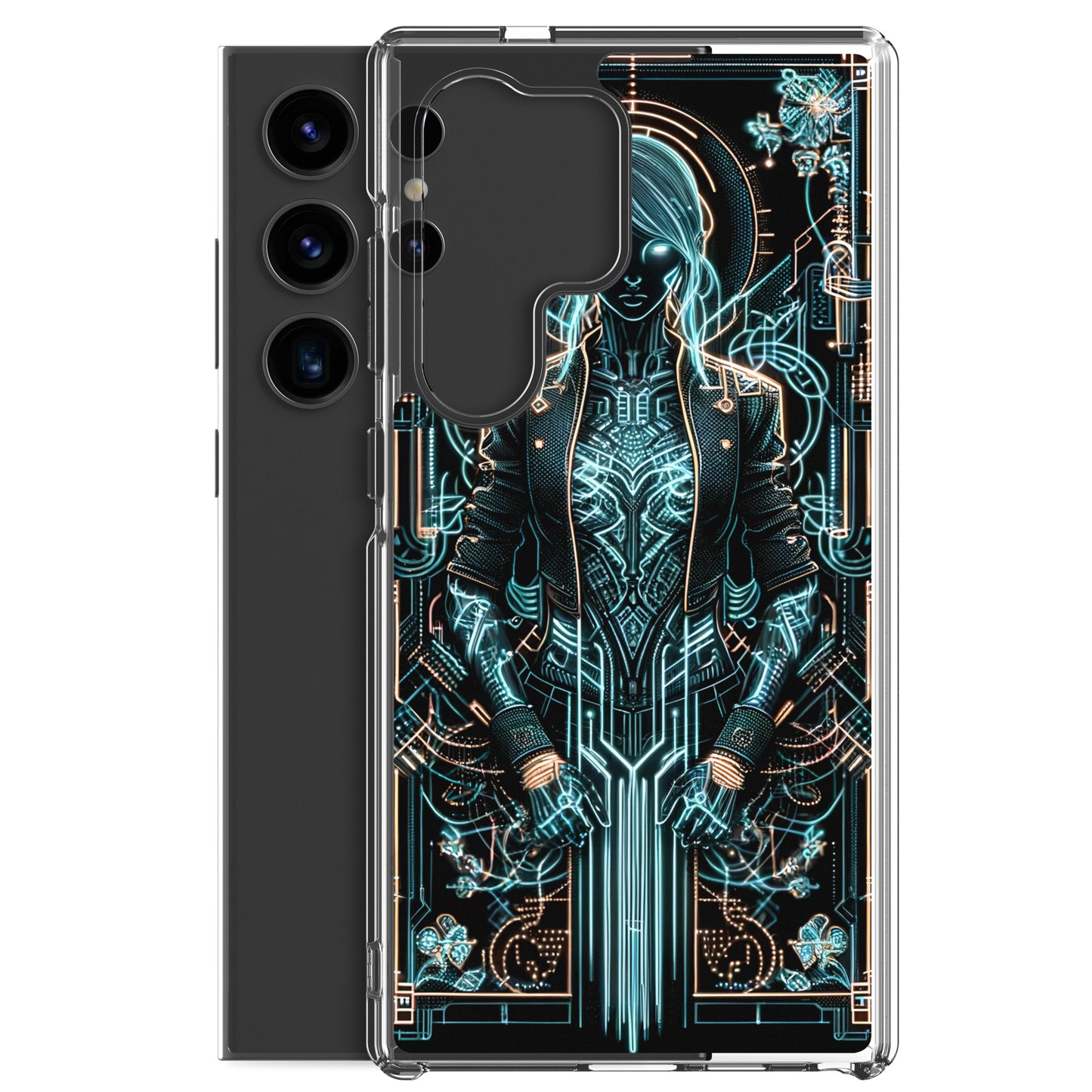 Clear Case for Samsung®: Neon Eyes