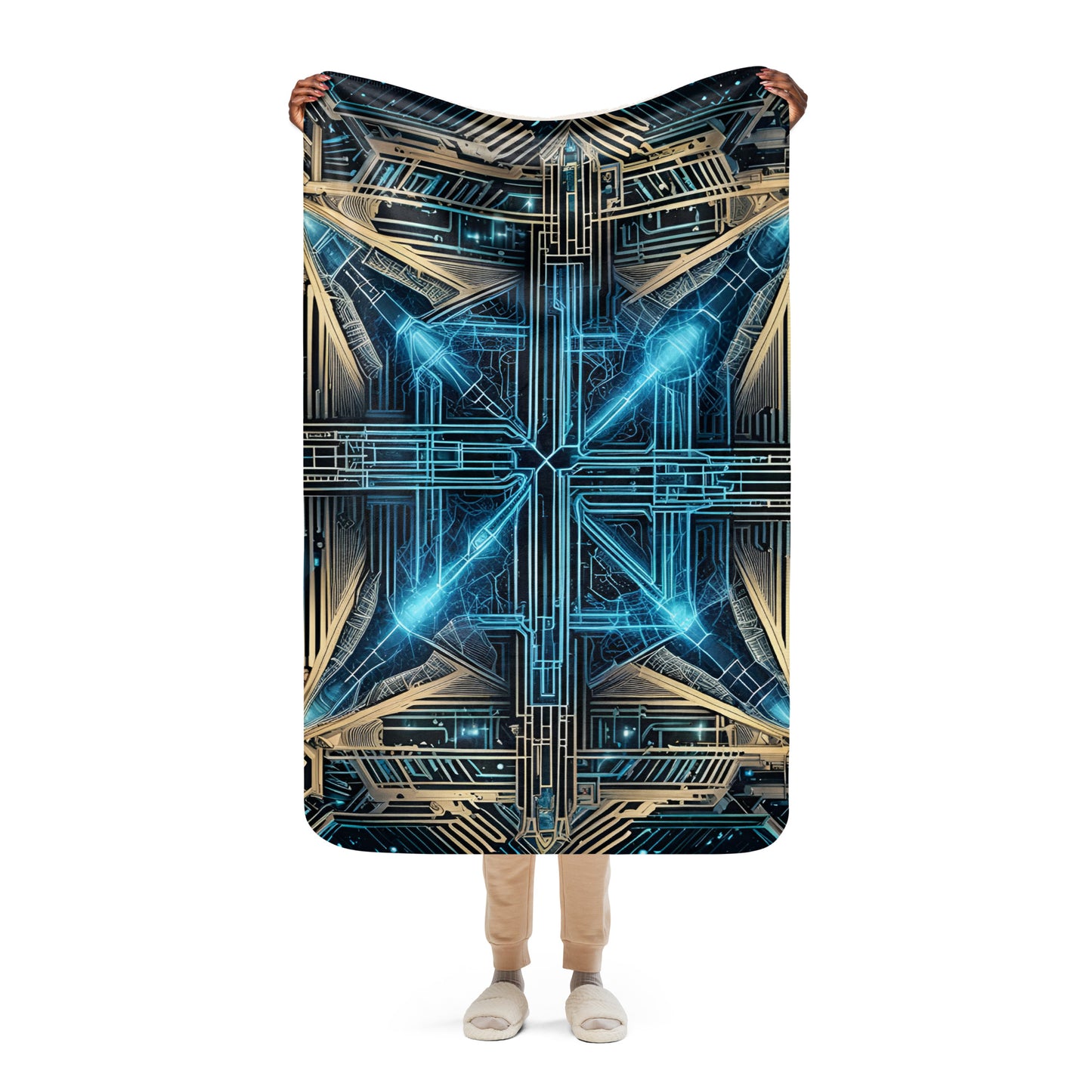 Sherpa blanket: Celestial Echoes