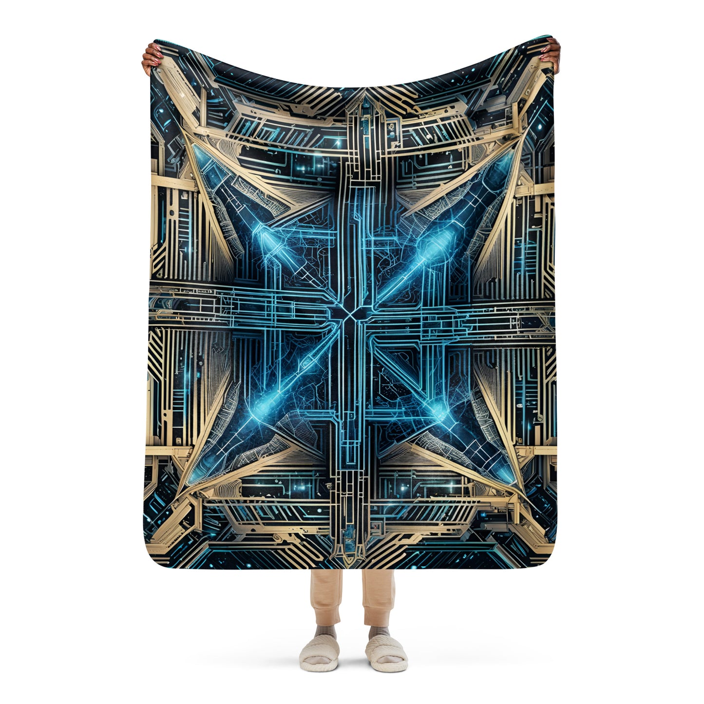 Sherpa blanket: Celestial Echoes