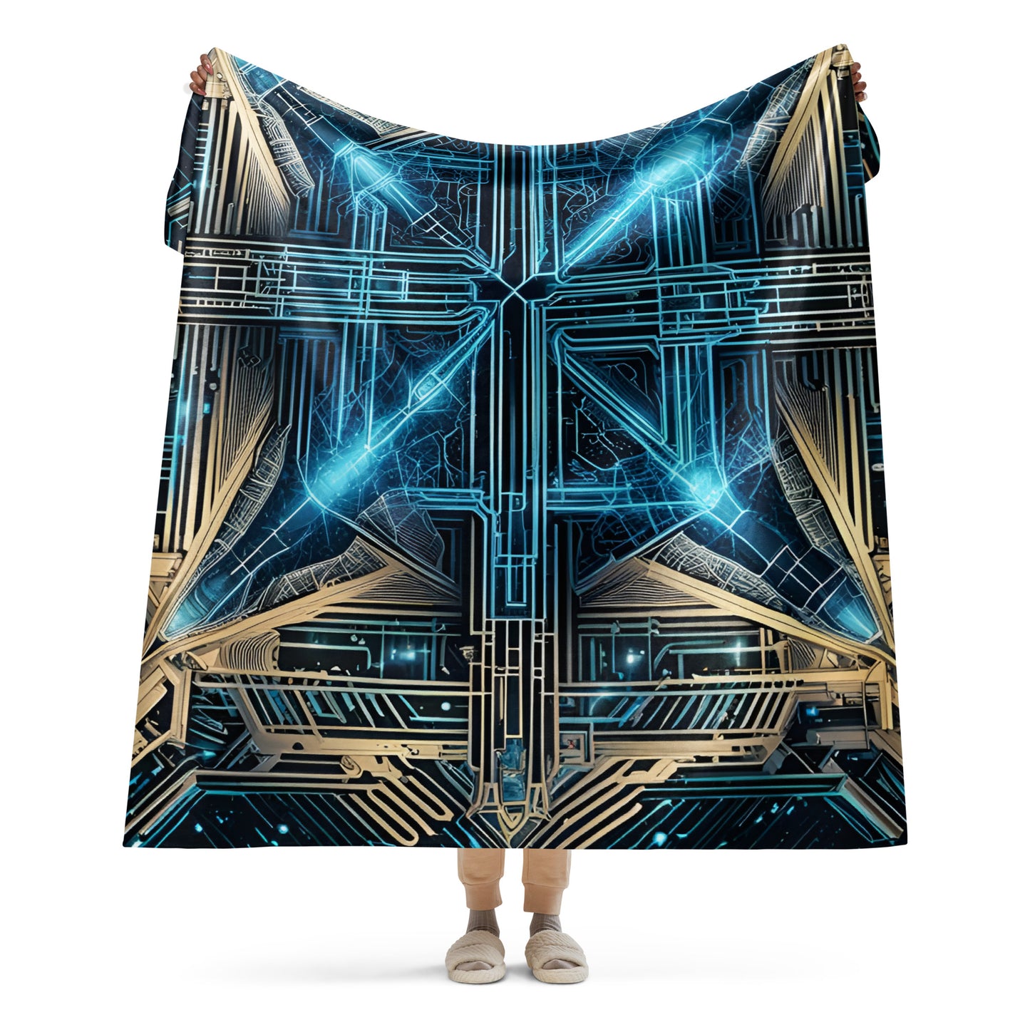 Sherpa blanket: Celestial Echoes